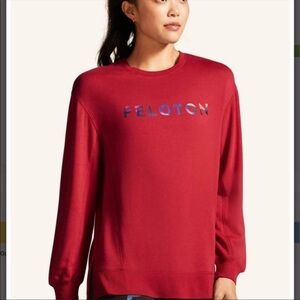 Peloton Modern Side Slit Weekender Sweatshirt Size XS